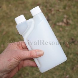 Twin Neck Alcohol Fuel Bottle