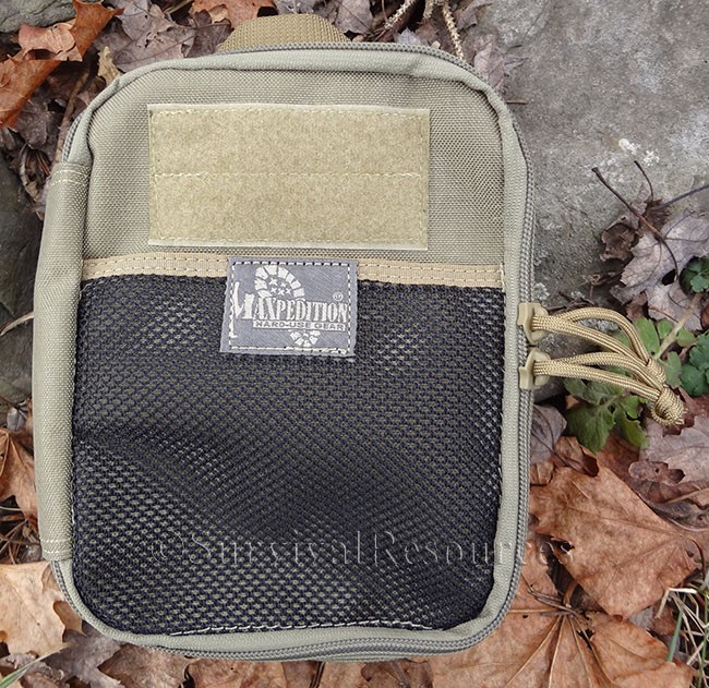 Maxpedition Beefy Pocket 0266G Organizer 6" wide x 8" high x 2.5" Overall size 