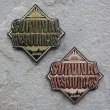 Survival Resources Patch with Velcro - Both Subdued