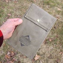 Mini Bushcraft Pack Grill Pouch - Waxed Canvas