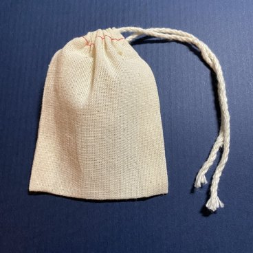 Small Cotton Drawstring Bags - 10 Pack