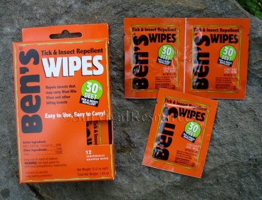 BEN'S Insect Repellent Wipes