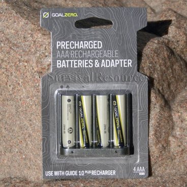 GoalZero Rechargeable Batteries - AAA - 4 Pack