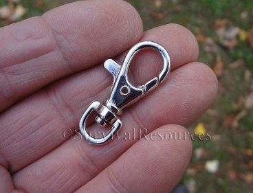 Miniature Snap Swivel Hook (6 pack)