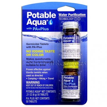 Potable Aqua w/P.A. Plus Neutralizer