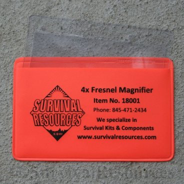 Fresnel Magnifier - 4X