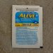 Aleve - 4 Packets of 1 Caplet